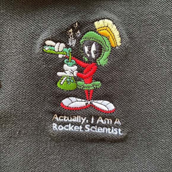 Vintage Marvin the Martian polo - Picture 2 of 5